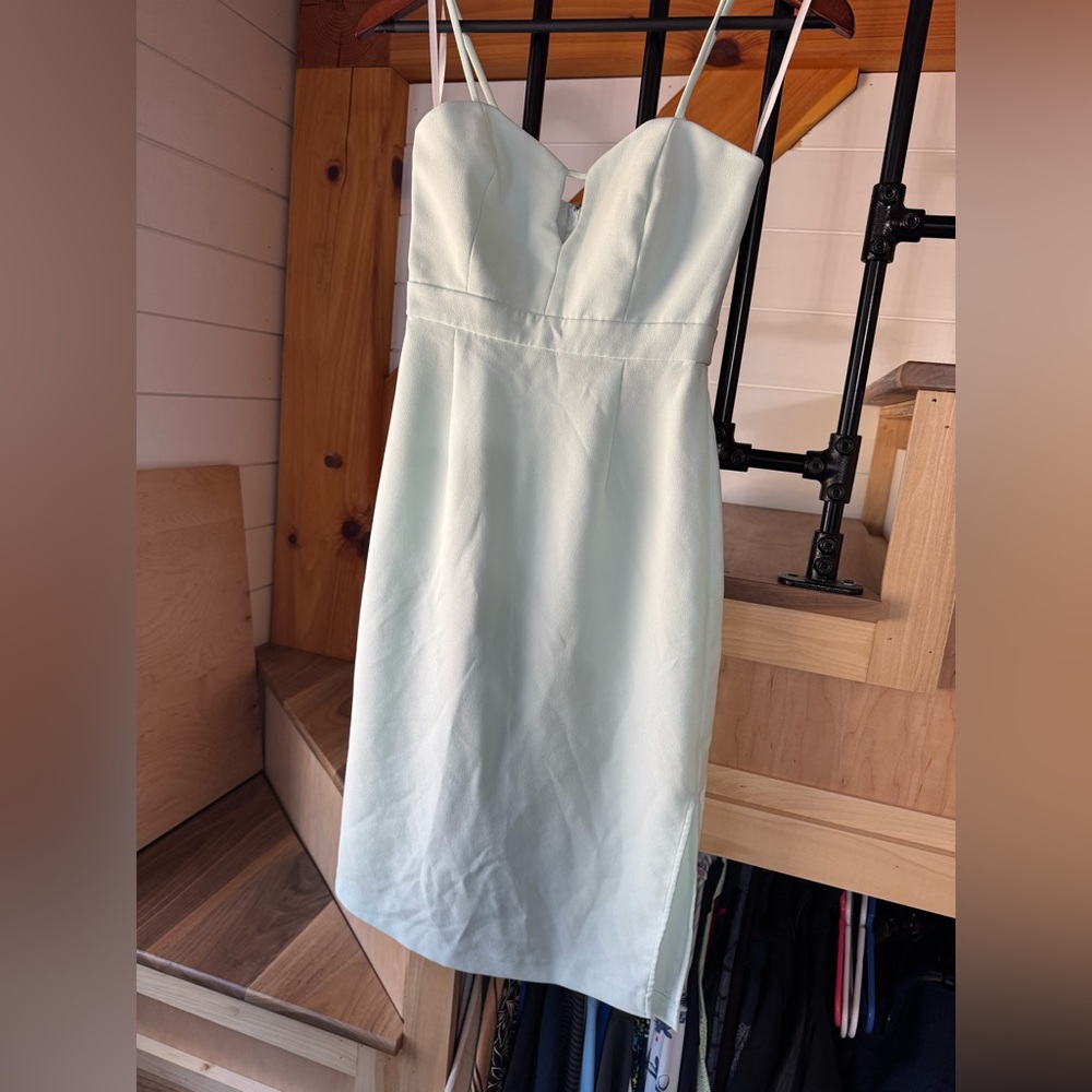 Bcbg sky blue dress